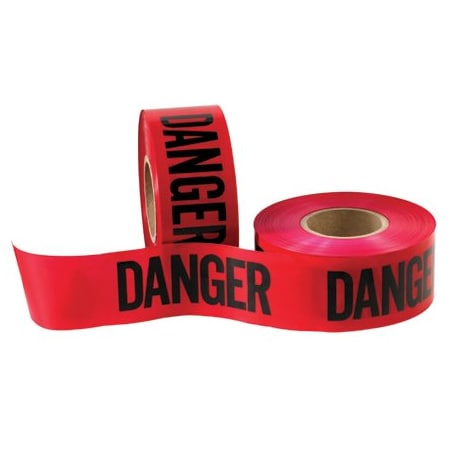 Bsc Preferred 3'' x 1000' - Barricade Tape ''Danger'', 4PK BUY00021651